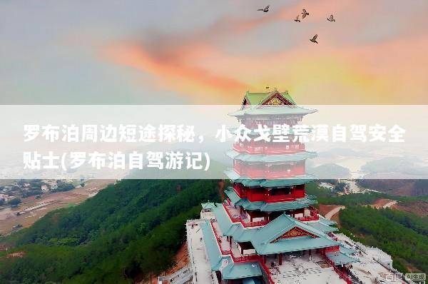 罗布泊周边短途探秘，小众戈壁荒漠自驾安全贴士(罗布泊自驾游记)