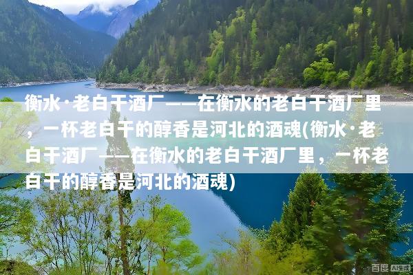 衡水·老白干酒厂——在衡水的老白干酒厂里，一杯老白干的醇香是河北的酒魂(衡水·老白干酒厂——在衡水的老白干酒厂里，一杯老白干的醇香是河北的酒魂)