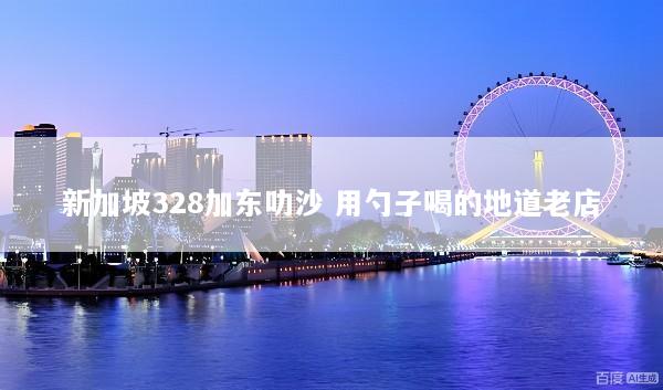 新加坡328加东叻沙 用勺子喝的地道老店