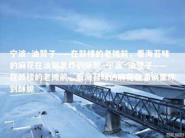 宁波·油赞子——在鼓楼的老摊前，看海苔味的麻花在油锅里炸到酥脆_宁波·油赞子——在鼓楼的老摊前，看海苔味的麻花在油锅里炸到酥脆